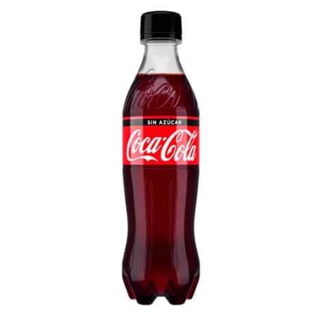 Gaseosa Coca Cola Zero sin Azúcar x 500ml