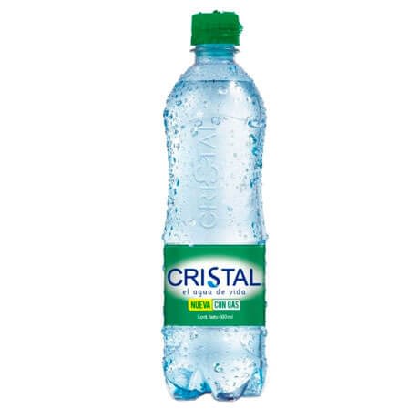Agua Cristal con Gas x 600ml