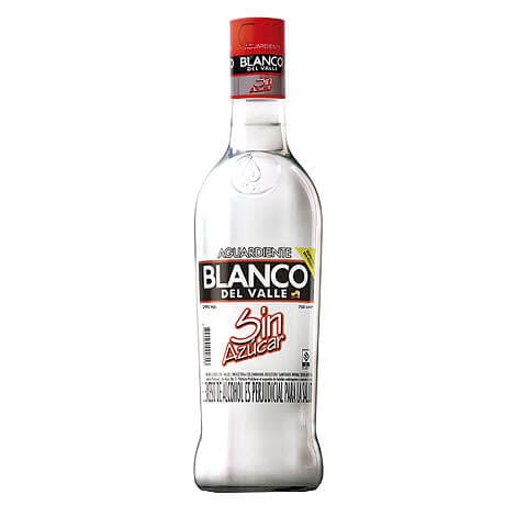 Aguardiente Blanco del Valle Botella x 750ml