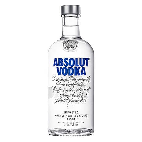 Vodka Absolut Media Botella x 700ml