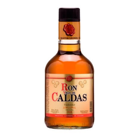 Ron Viejo de Caldas Tradicional Media Botella x 375ml