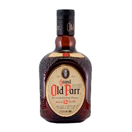 Whisky Old Parr 12 Años Media Botella x 375ml