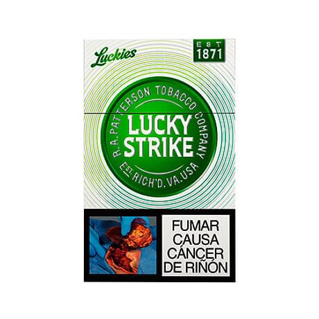 Cigarrillos Lucky Strike Sandia Paquete