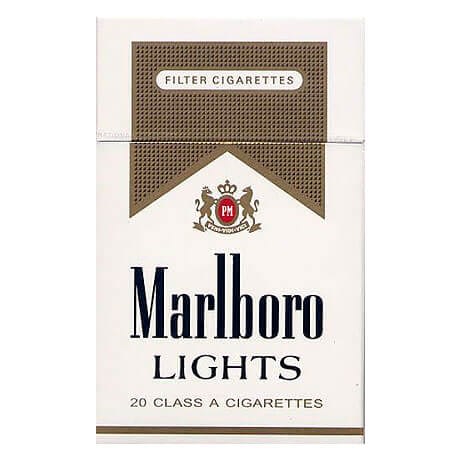 Cigarrillos Marlboro Light Paquete
